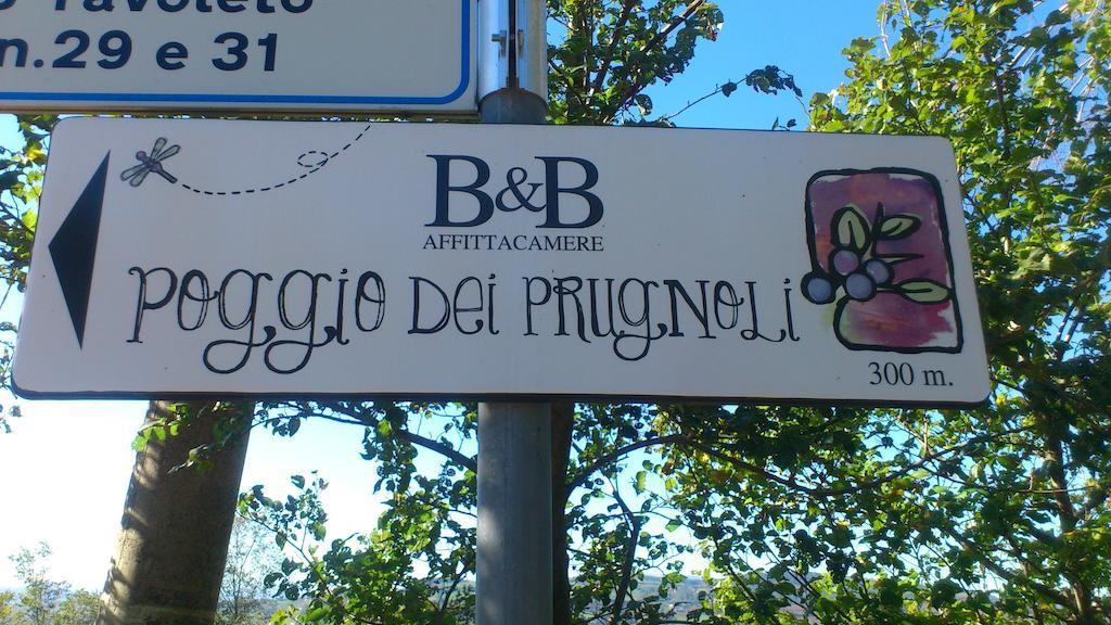 Poggio Dei Prugnoli Bed & Breakfast Tavoleto Exterior photo